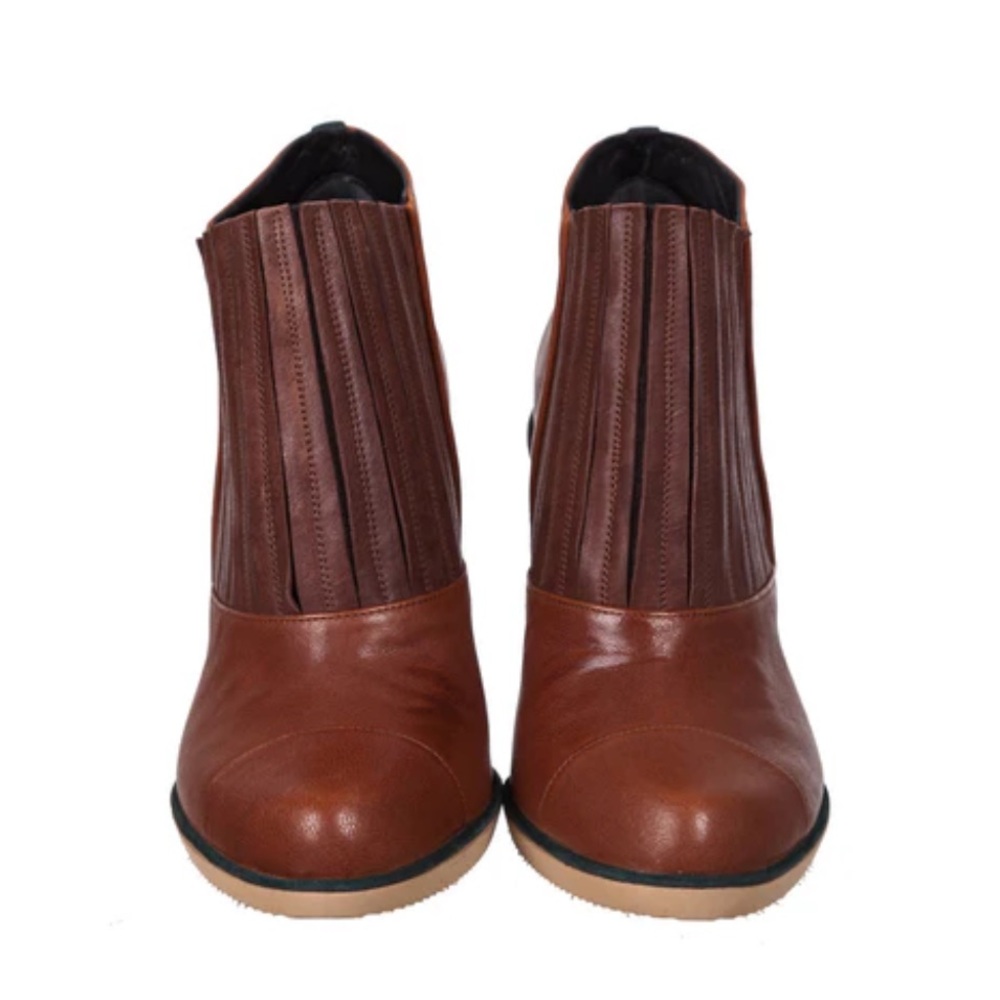 Leather Kron By Kronkron Brown boots - Picture 5 of 7